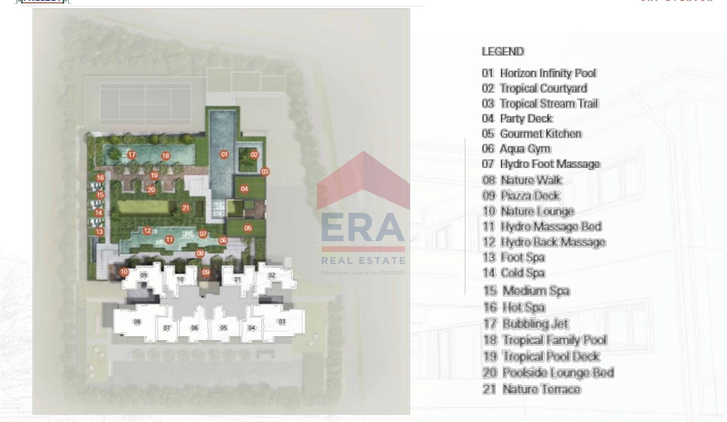 The Piazza, 5th storey plan
